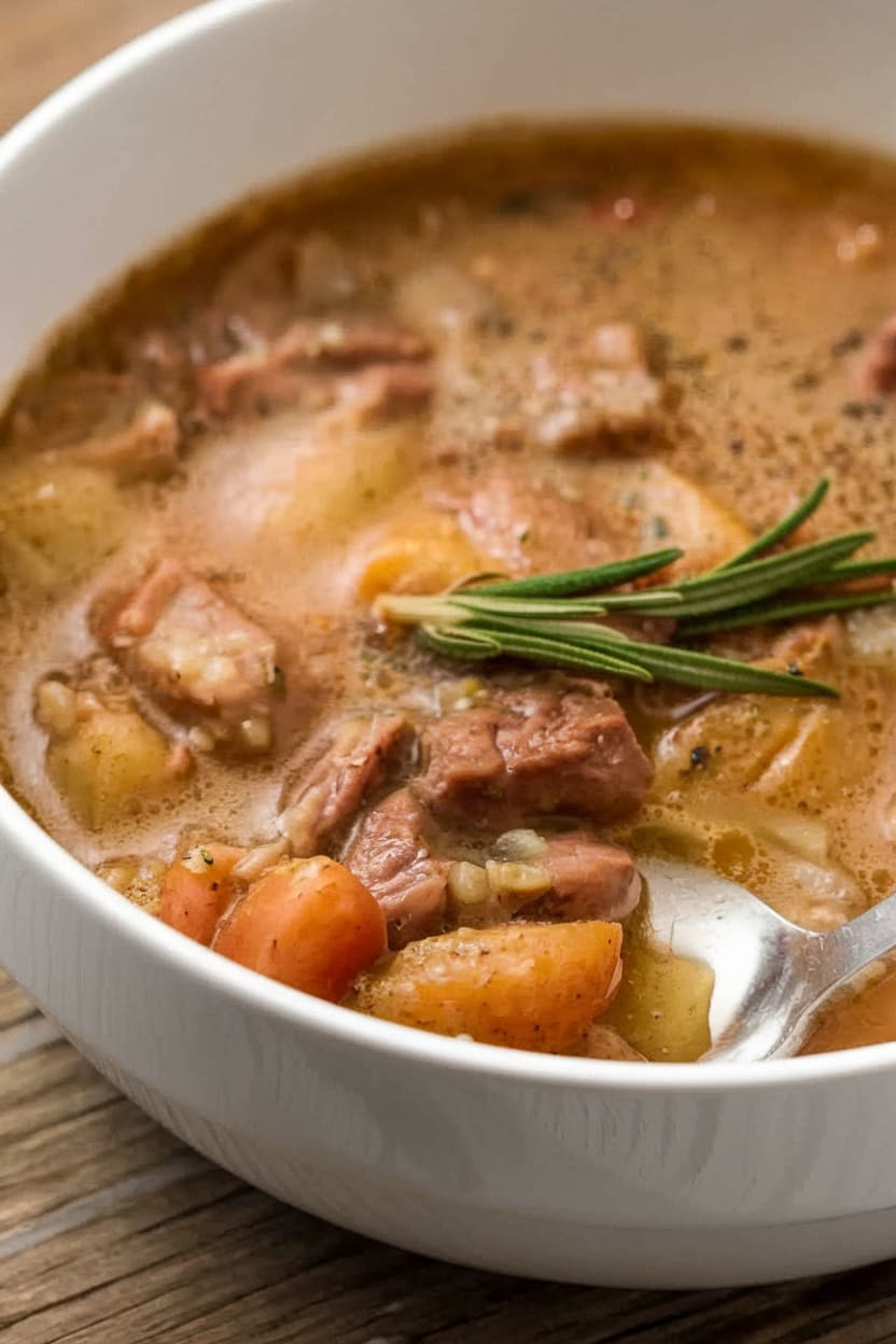 Rosemary Garlic Lamb Stew