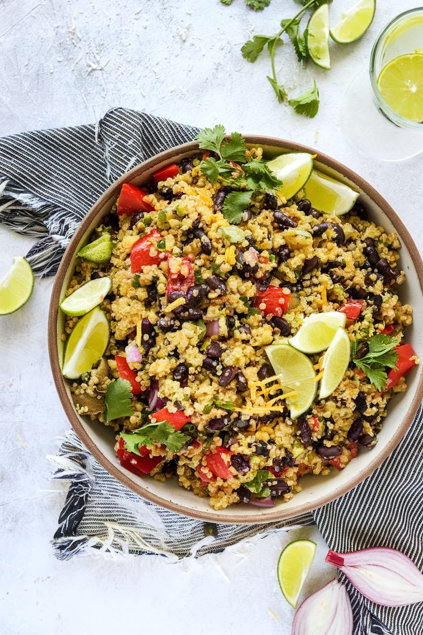 Southwestern Quinoa Salad with Black Beans