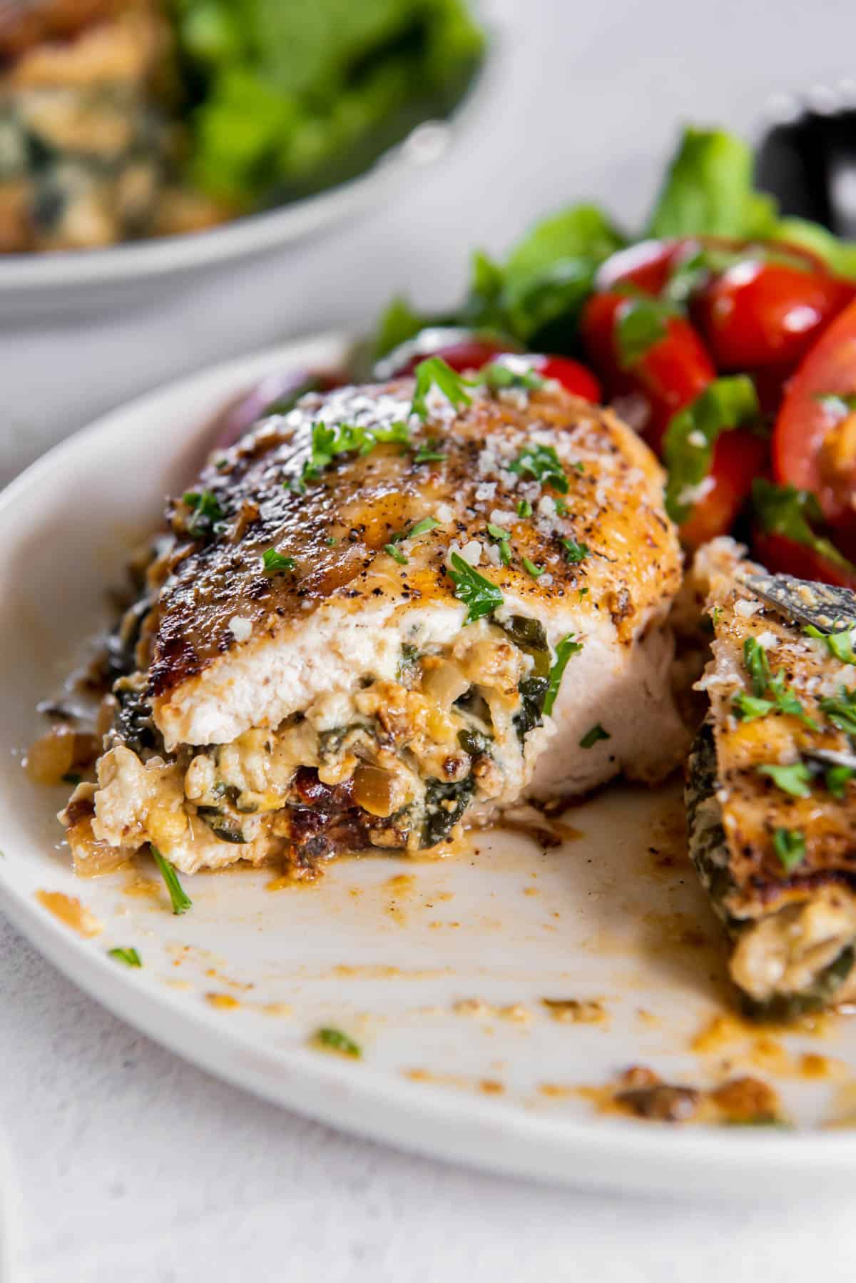 Spinach and Ricotta Stuffed Chicken Recipe