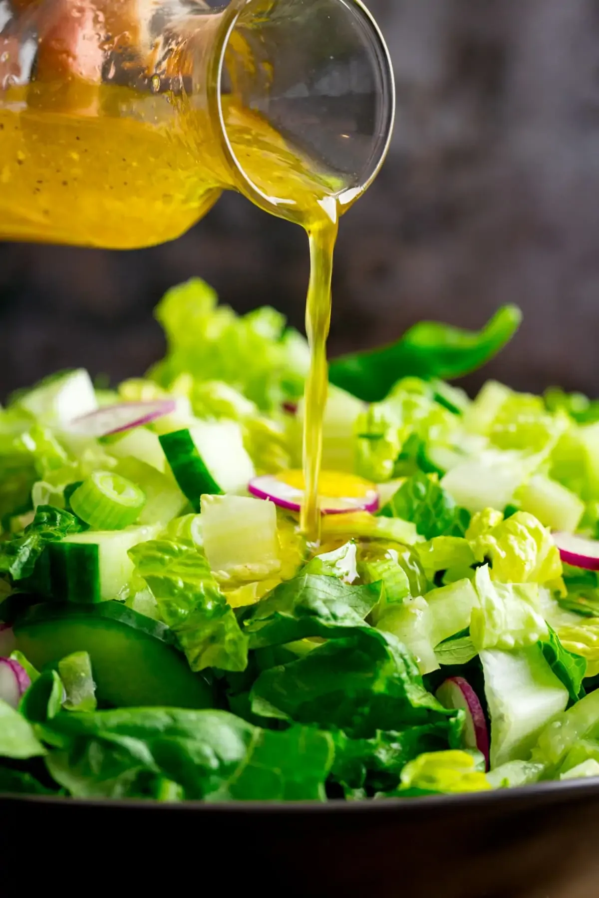 Small Salad with Light Dressing Recipe