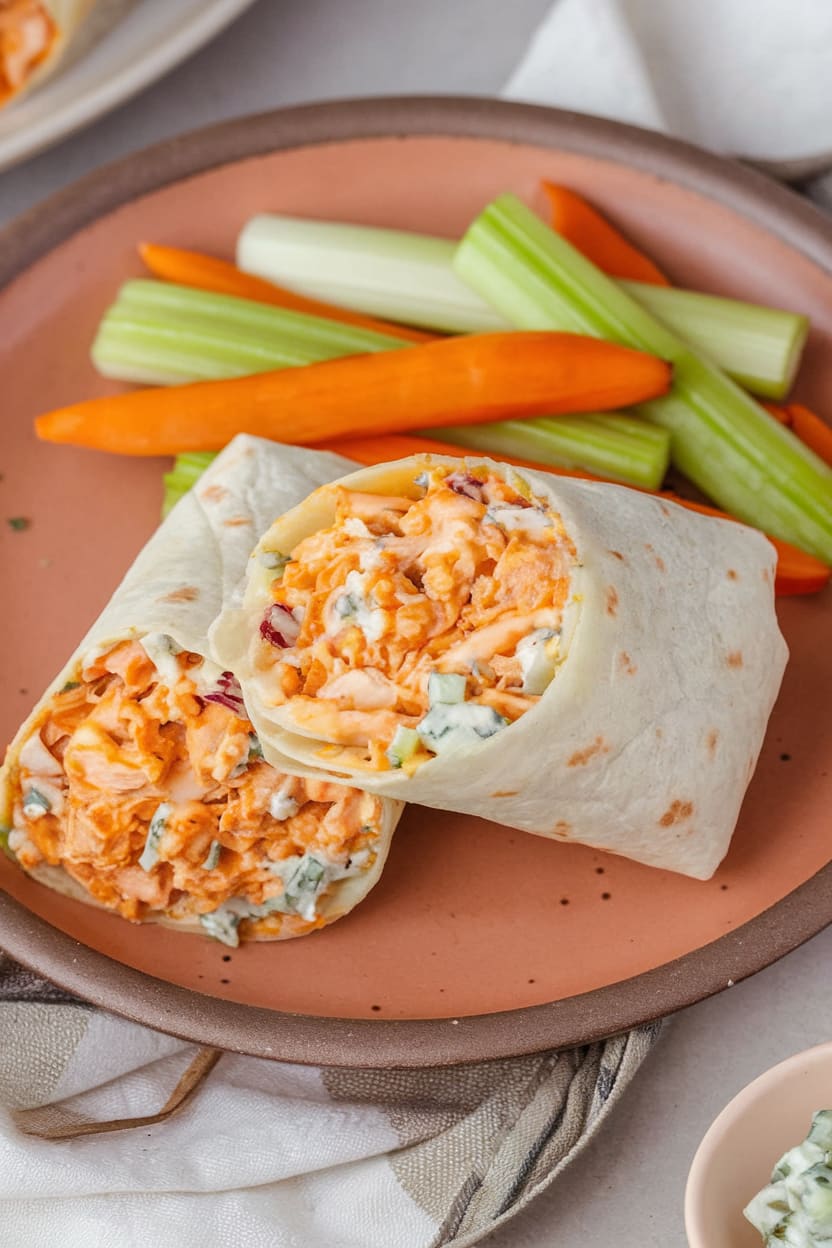 Buffalo Chicken Wraps
