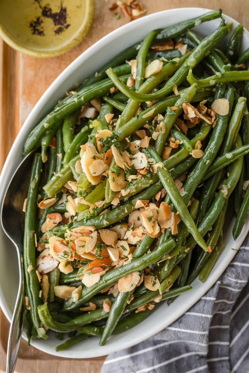 Green Beans Amandine