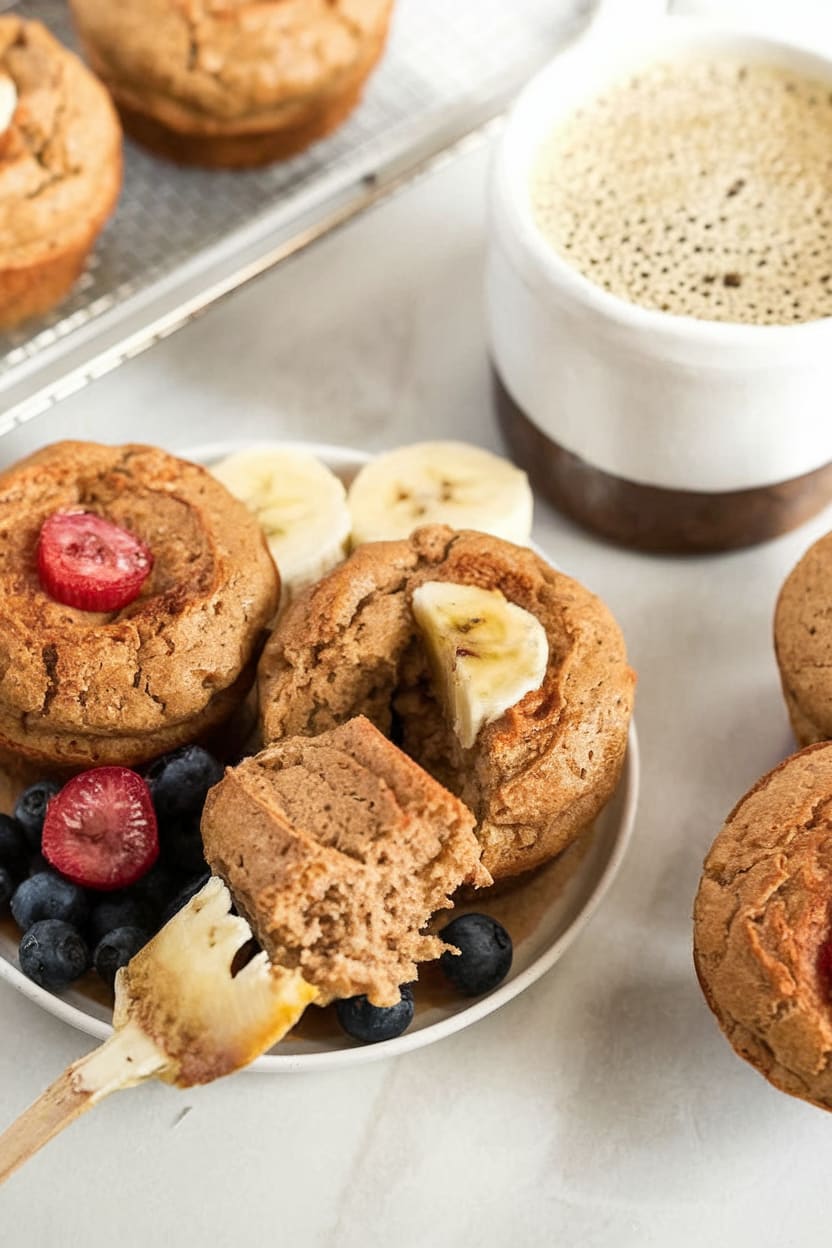Banana Pancake Muffins