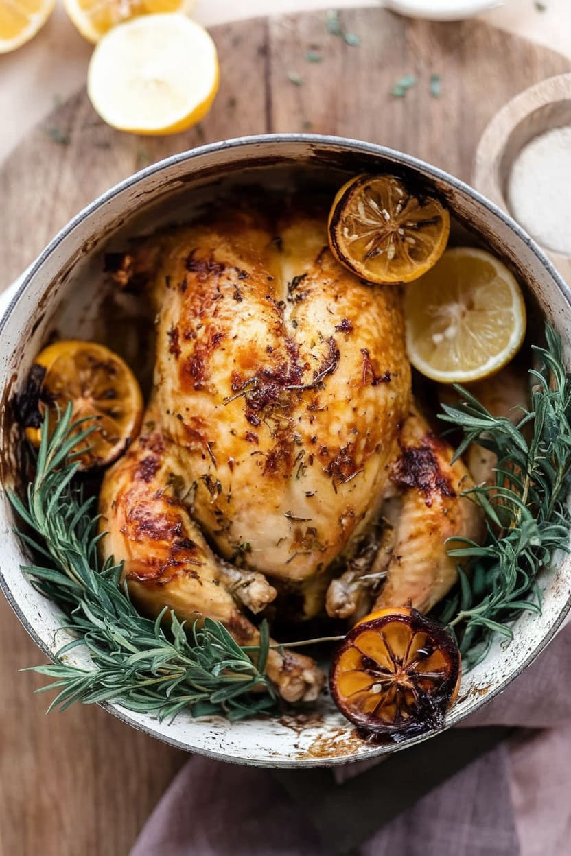 Lemon Herb Roasted Chicken