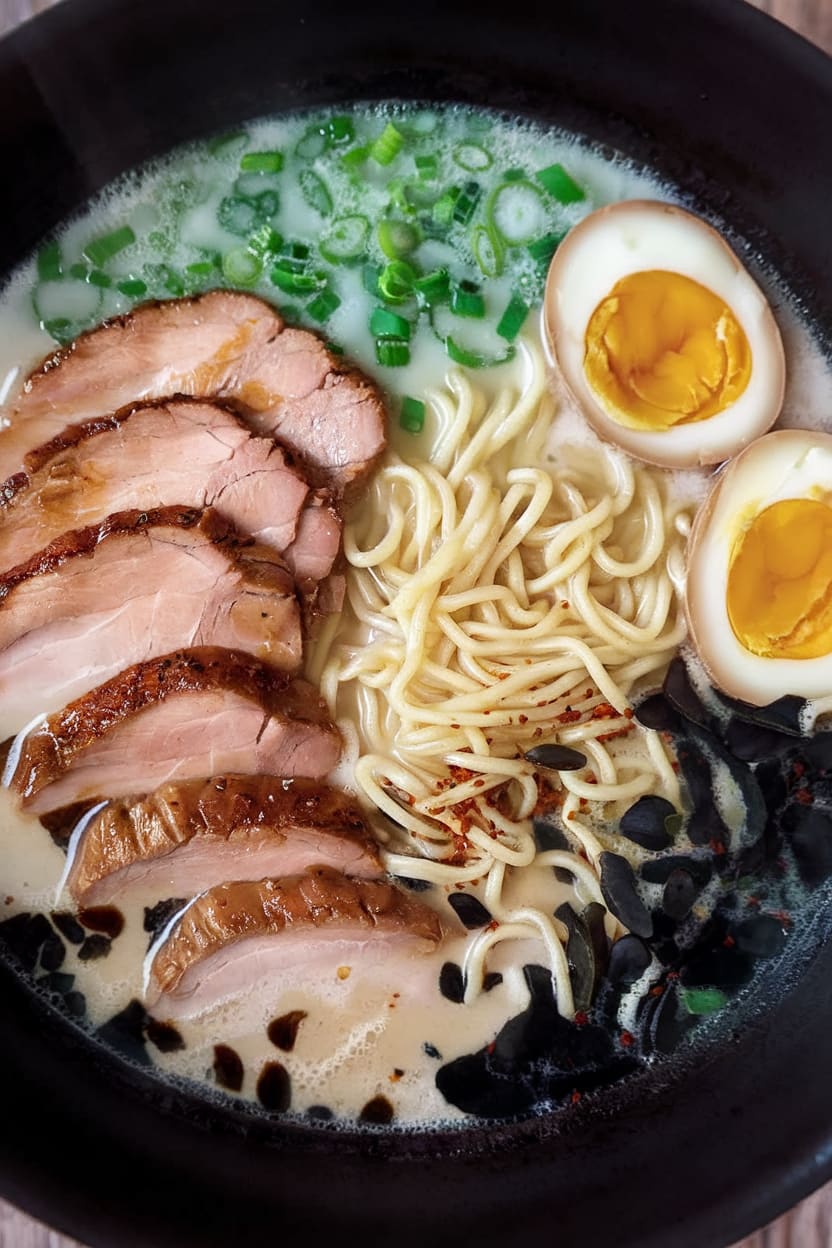 Easy Tenderloin Tonkotsu Ramen