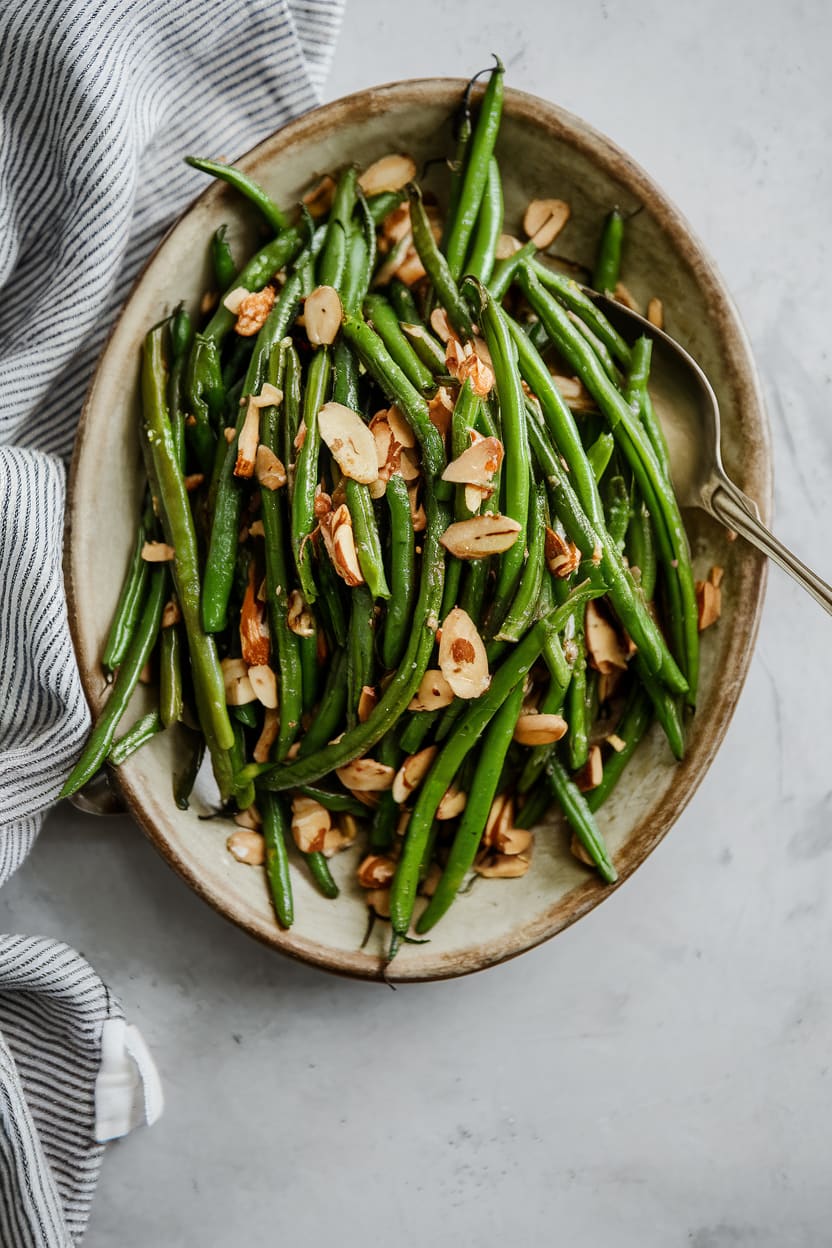 Green Beans Amandine