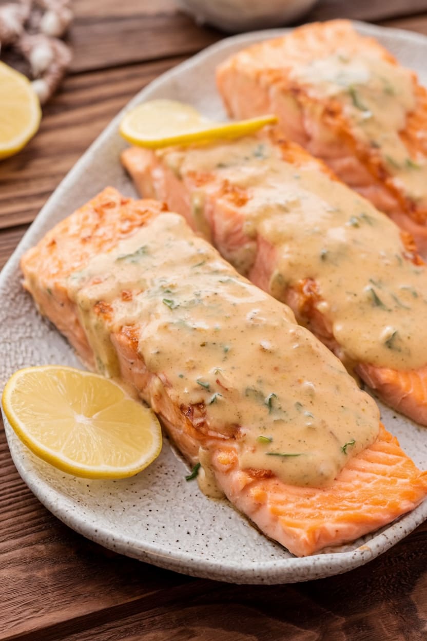 Creamy Lemon Salmon