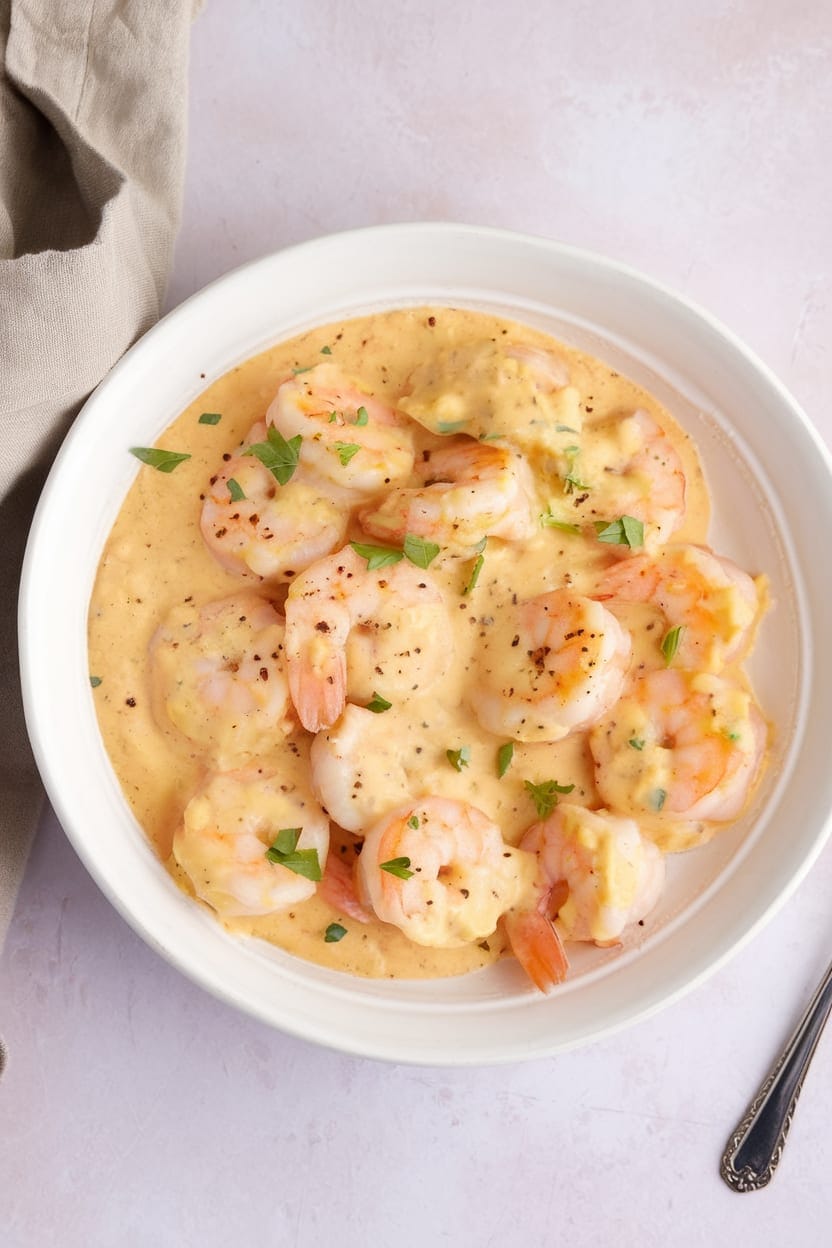 Creamy Shrimp Newburg Recipe