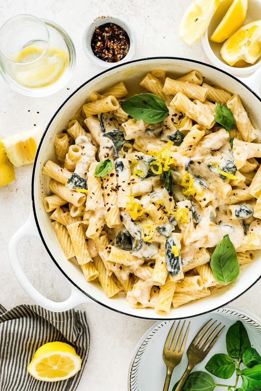 Lemon Ricotta Pasta