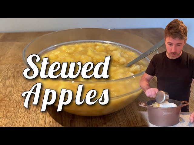 Stewed Apples Recipe