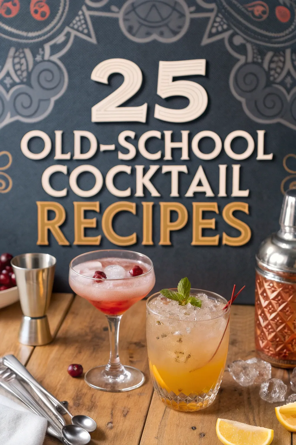 25 Old-School Cocktail Recipes