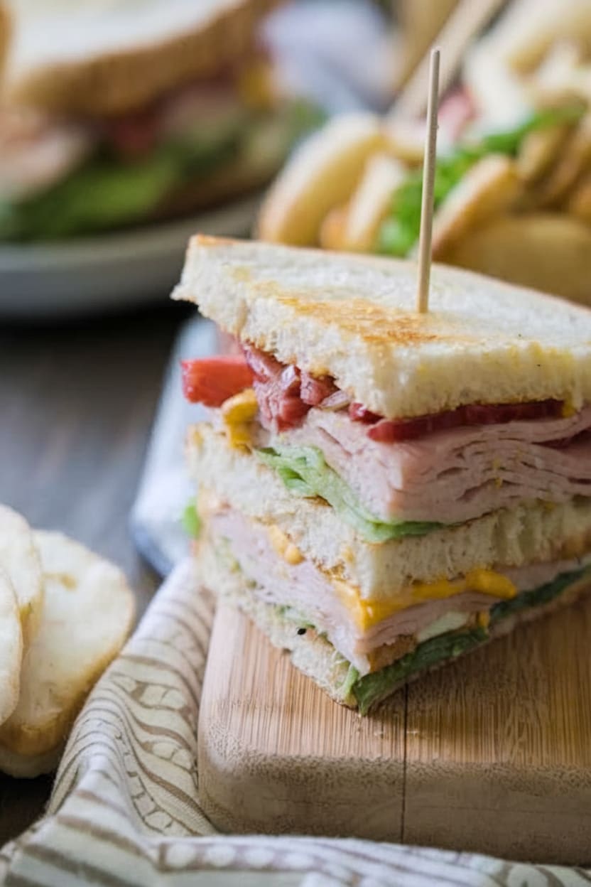 Triple-Decker Club Sandwich