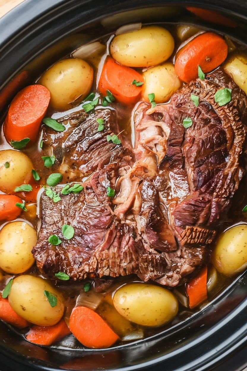Easy Slow Cooker Pot Roast