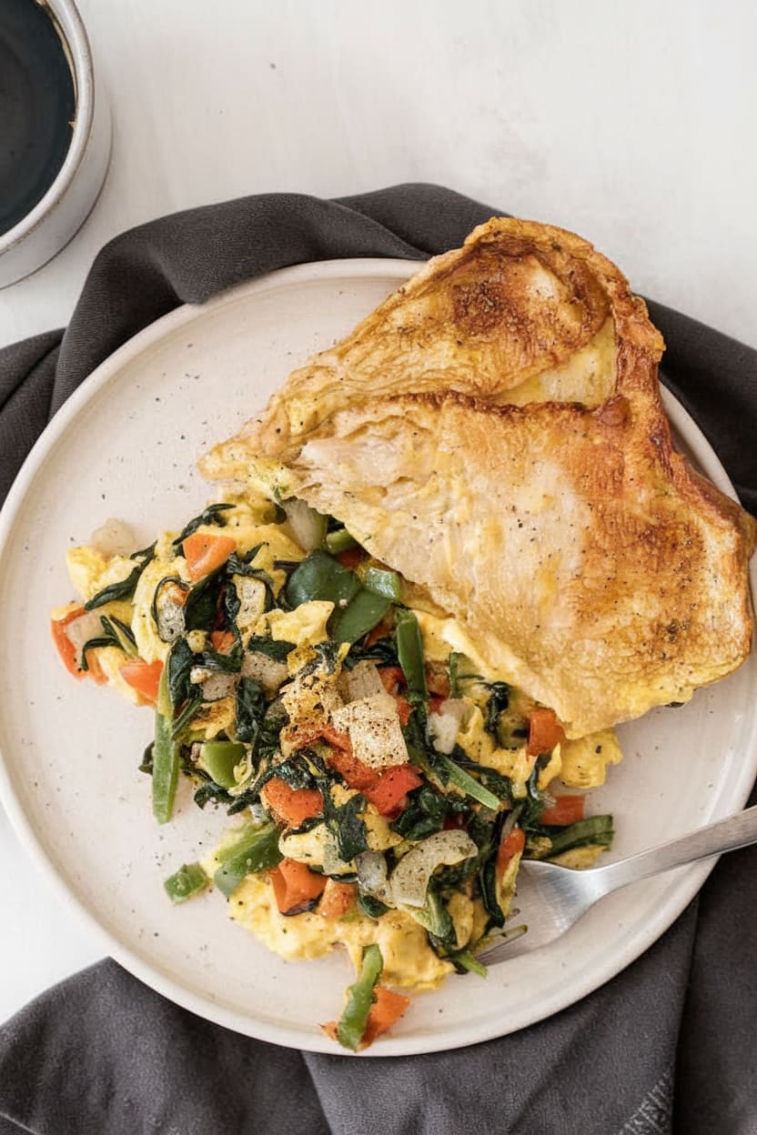 Veggie Scrambled Eggs