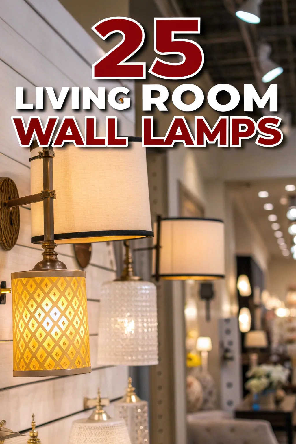 25 Living Room Wall Lamps