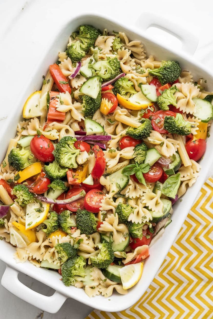 Summer Vegetable Pasta Salad
