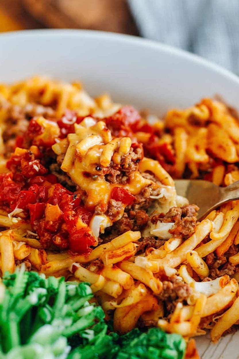 Taco Hashbrown Casserole