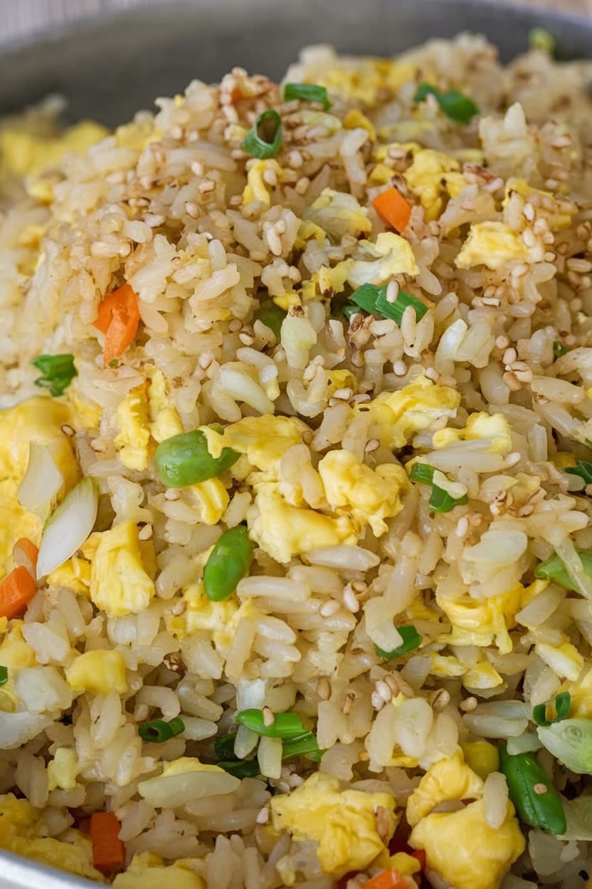 5 Minutes Easy Egg Fried Rice