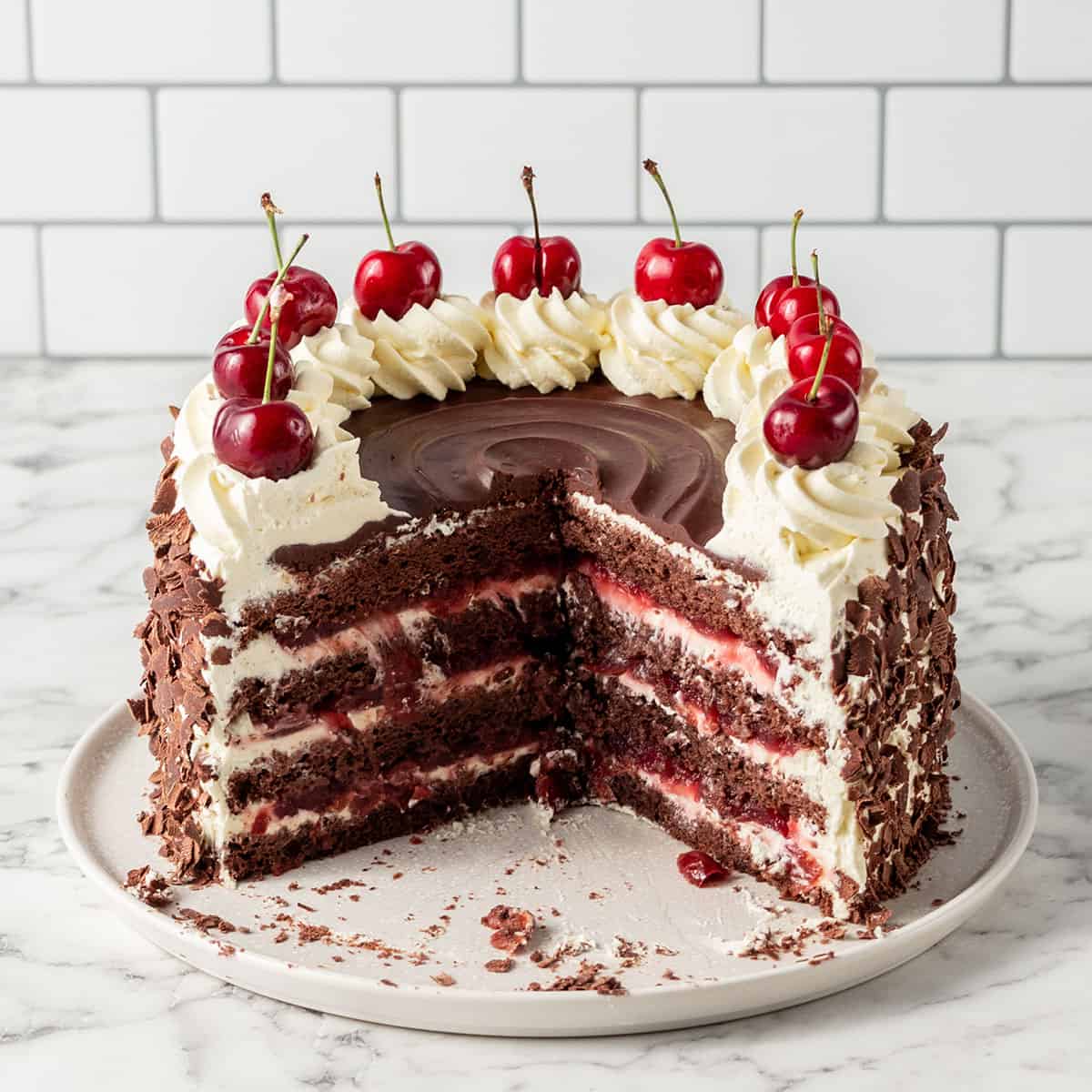 Black Forest Cake Recipe