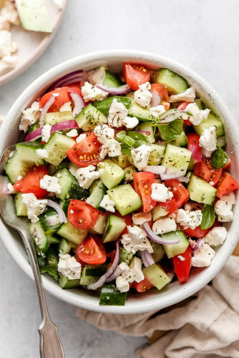Cucumber Tomato Salad