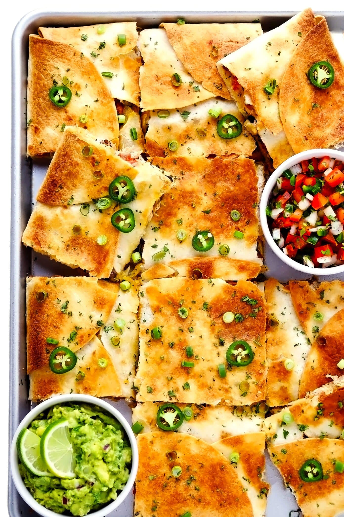 Sheet Pan Quesadillas Recipe