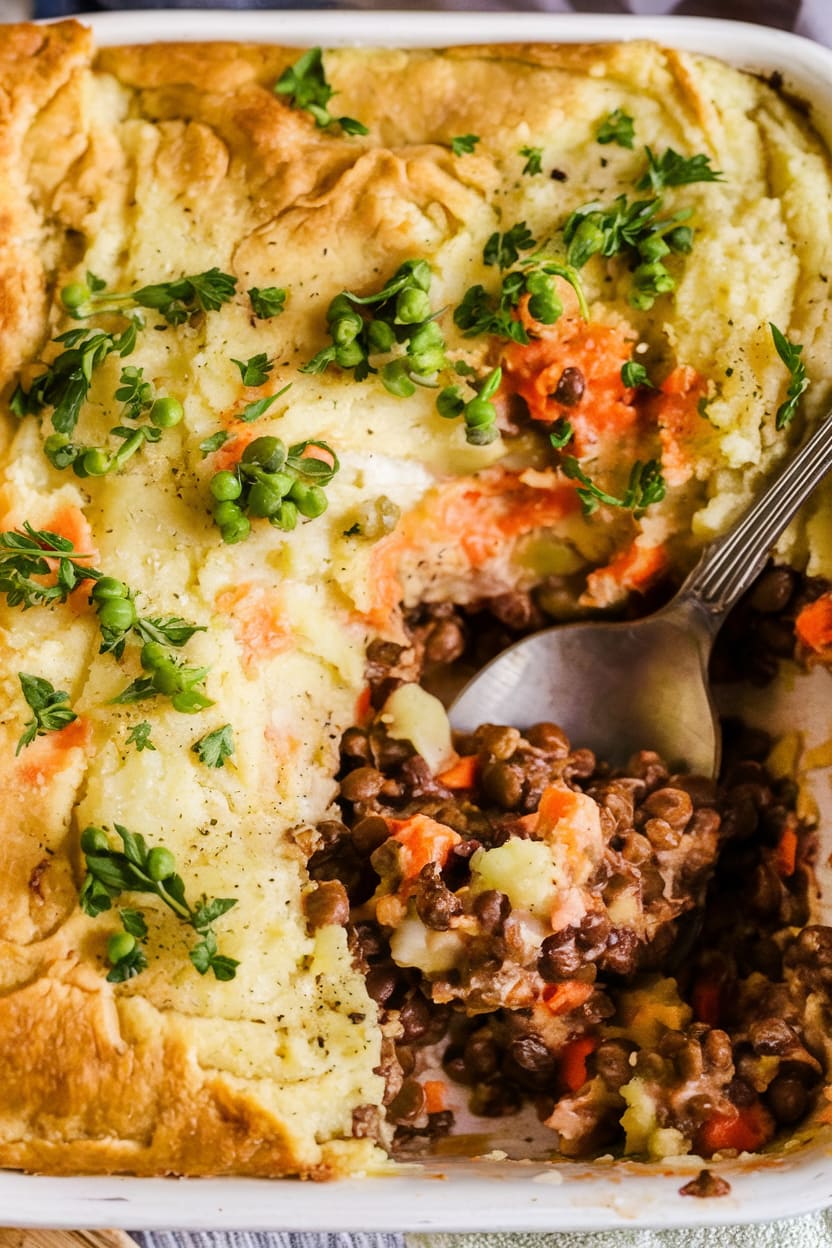 Vegan Lentil Shepherd's Pie