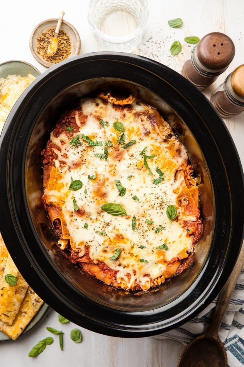 Slow Cooker Lasagna