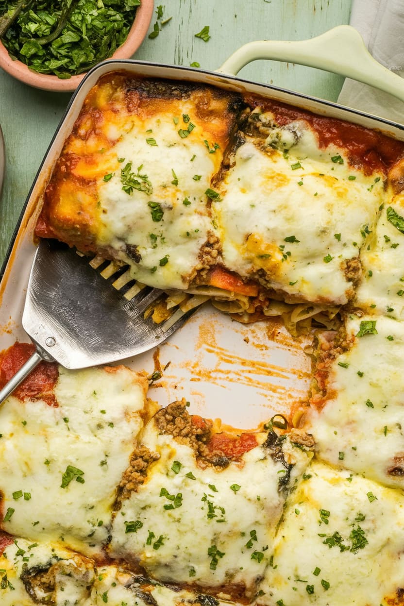 Cottage Cheese Lasagna