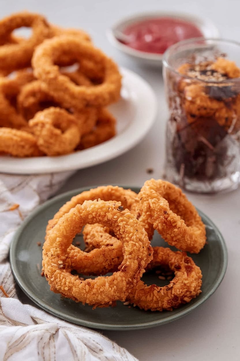 Crispy Air Fryer Onion Rings