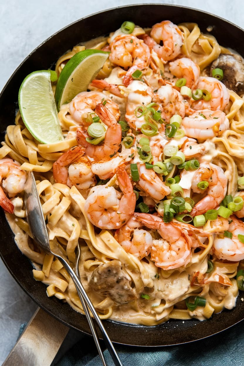 Bang Bang Shrimp Pasta