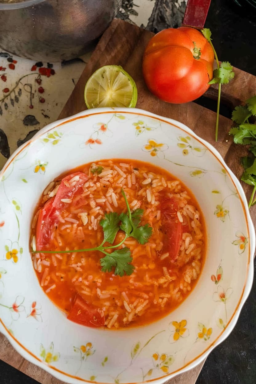 Tomato Rice Soup