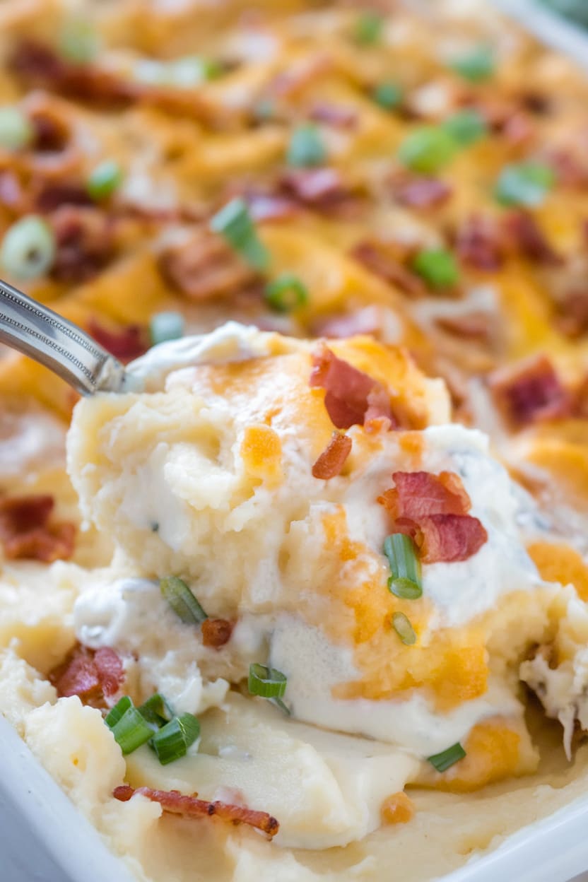 Loaded Mashed Potato Casserole