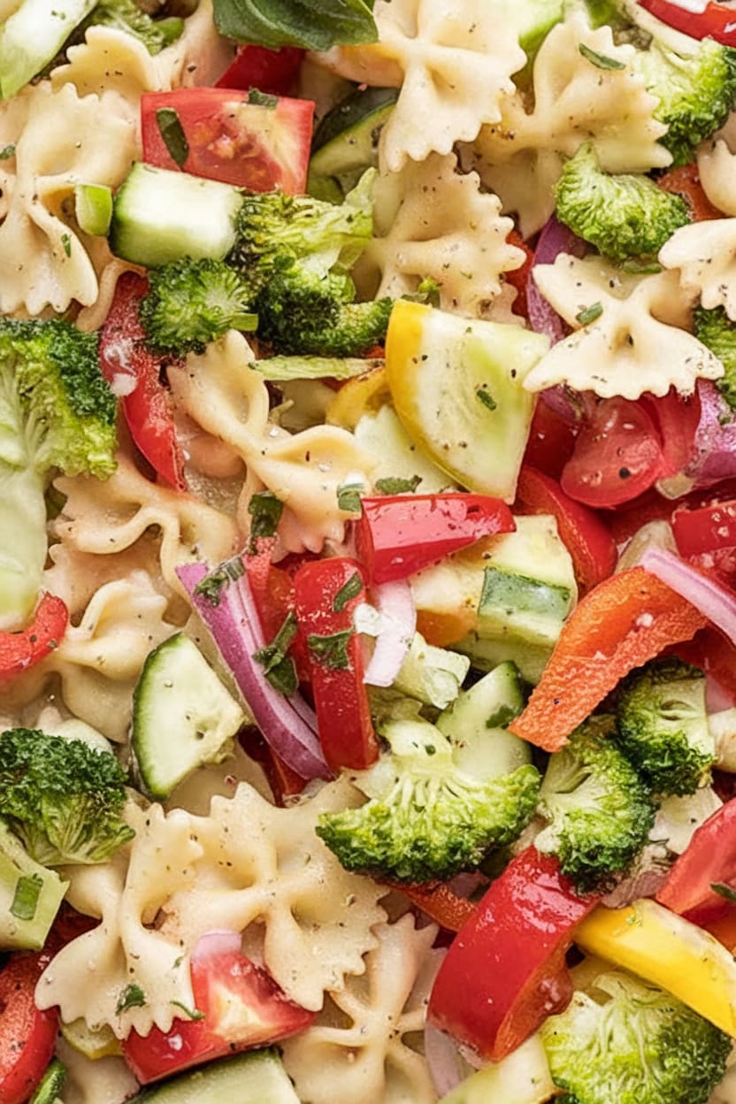 Summer Vegetable Pasta Salad