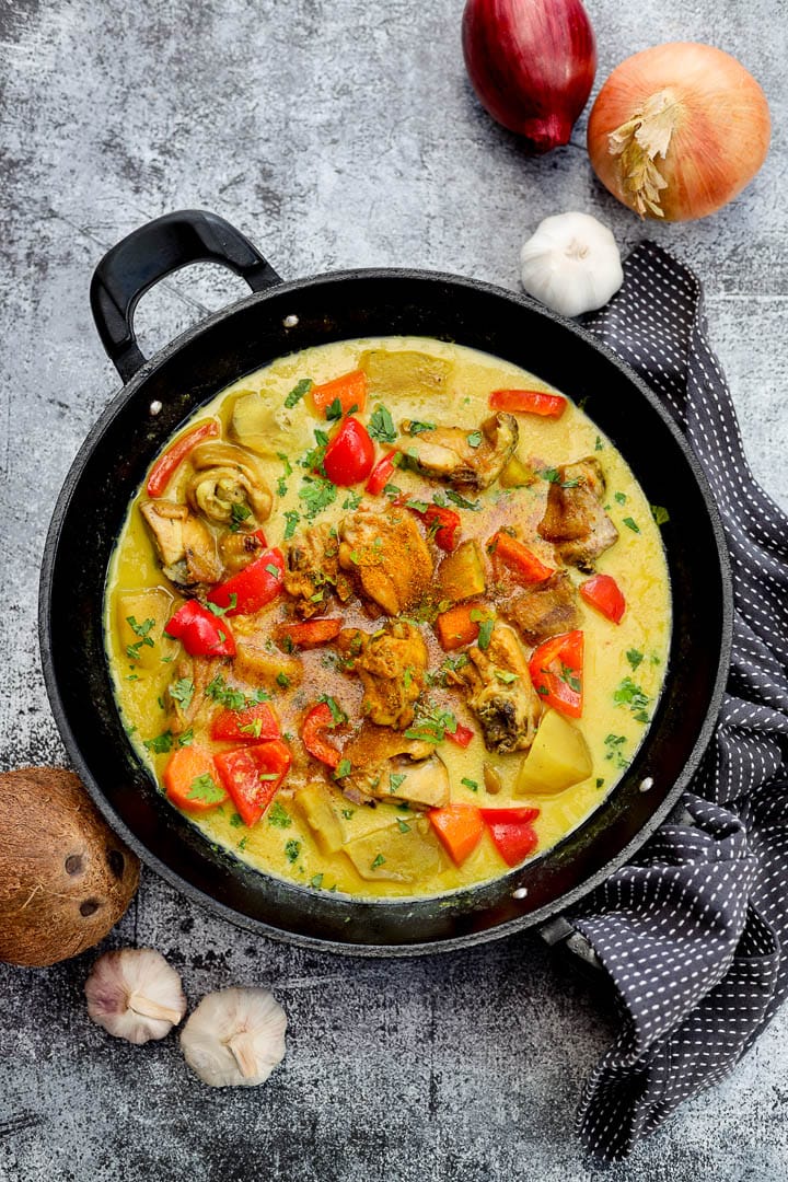 Turmeric Ginger Chicken Curry Recipe