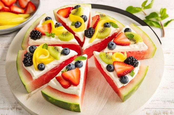 Watermelon Pizza Recipe