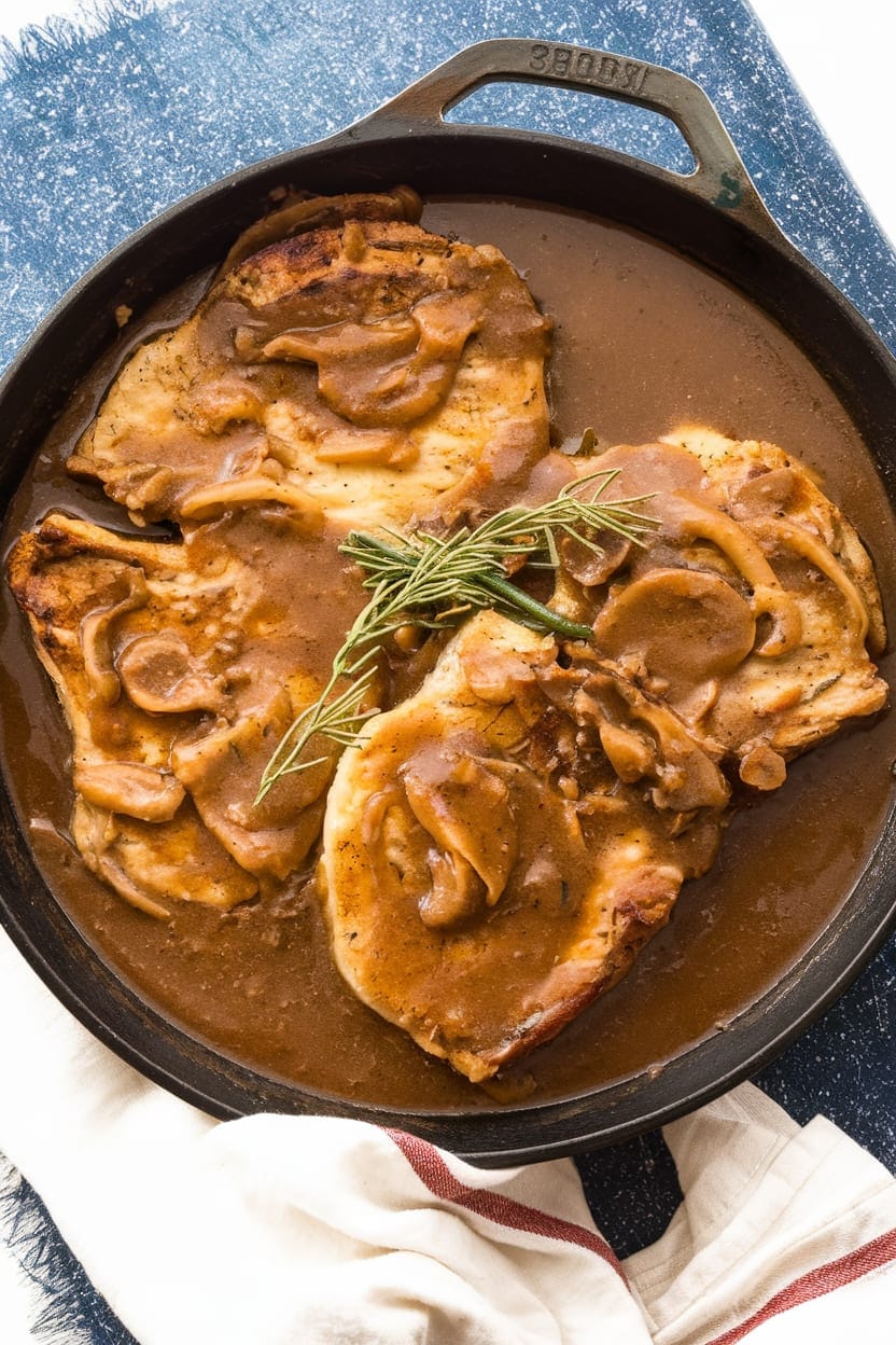 Southern Smothered Pork Chops