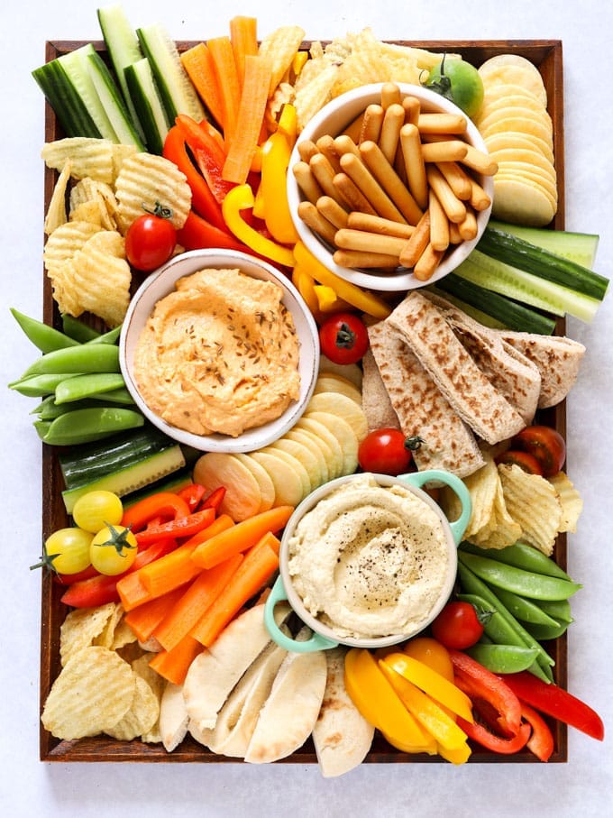 Hummus and Veggies Recipe