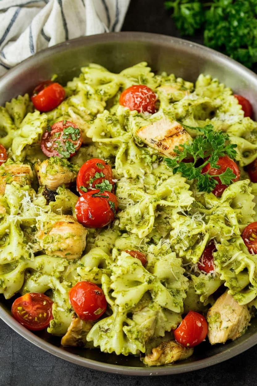 Chicken Pesto Pasta