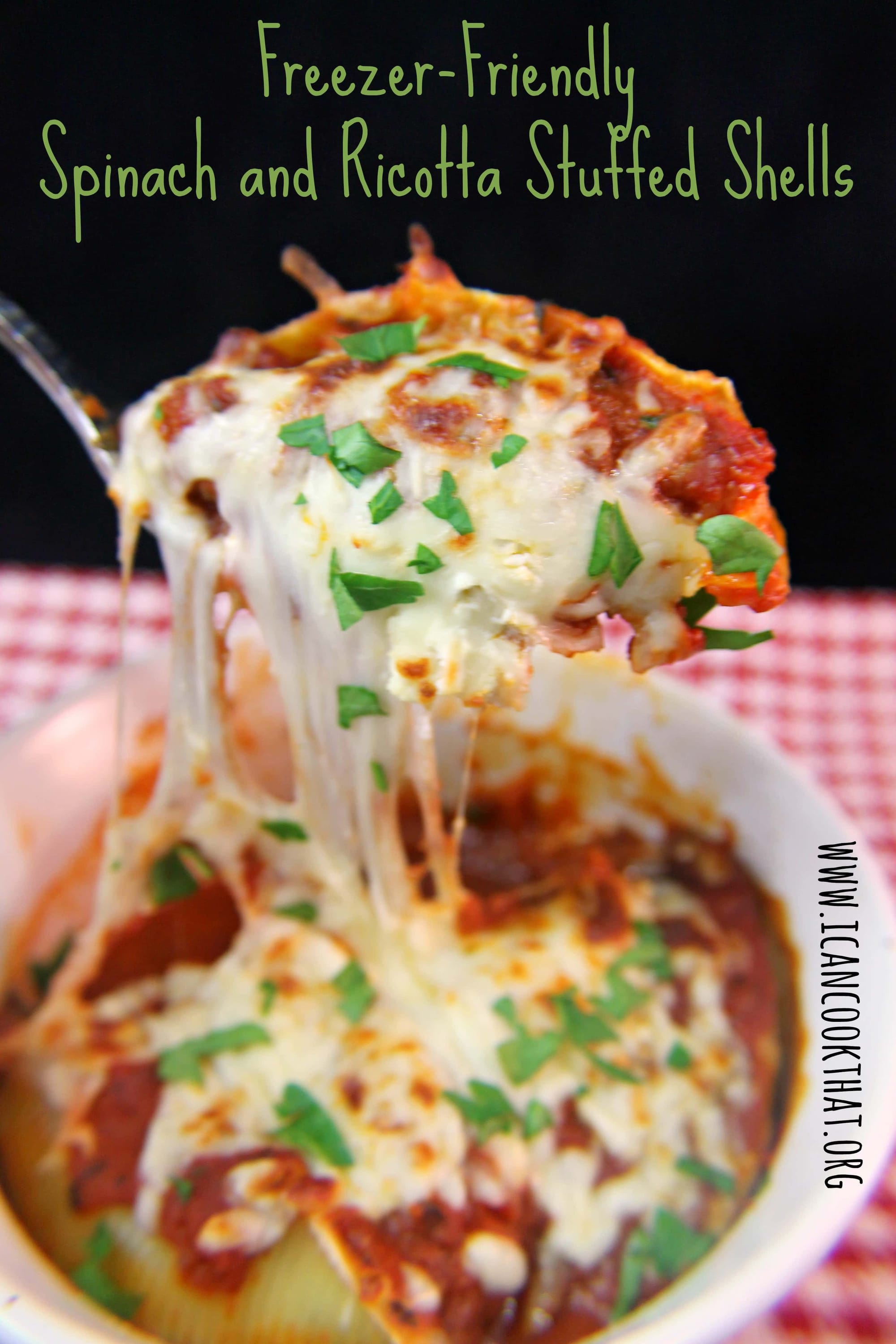 Spinach and Ricotta Stuffed Shells Recipe