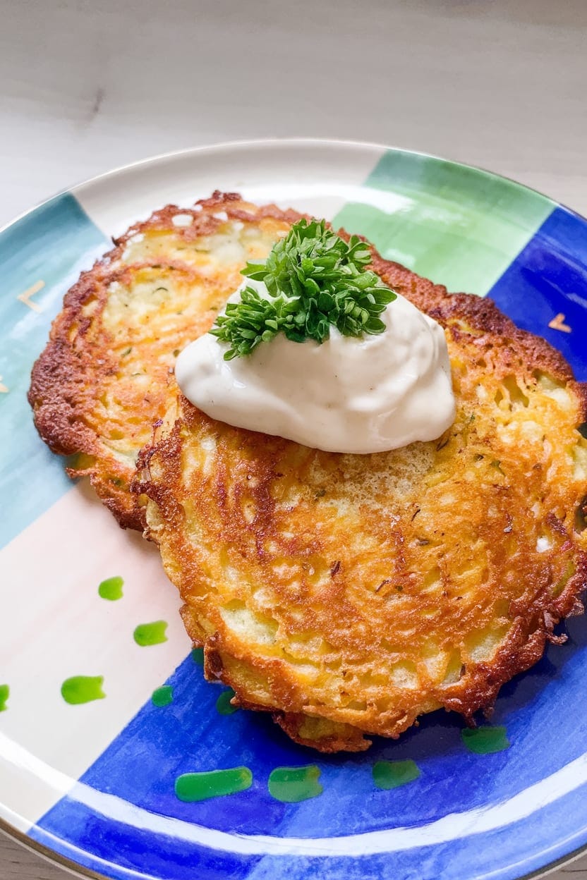 Polish Potato Pancakes (placki ziemniaczane)