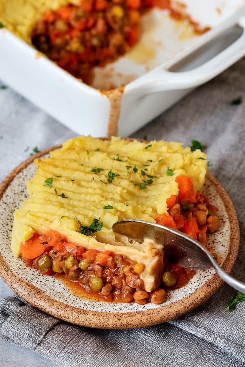 Vegan Lentil Shepherd's Pie