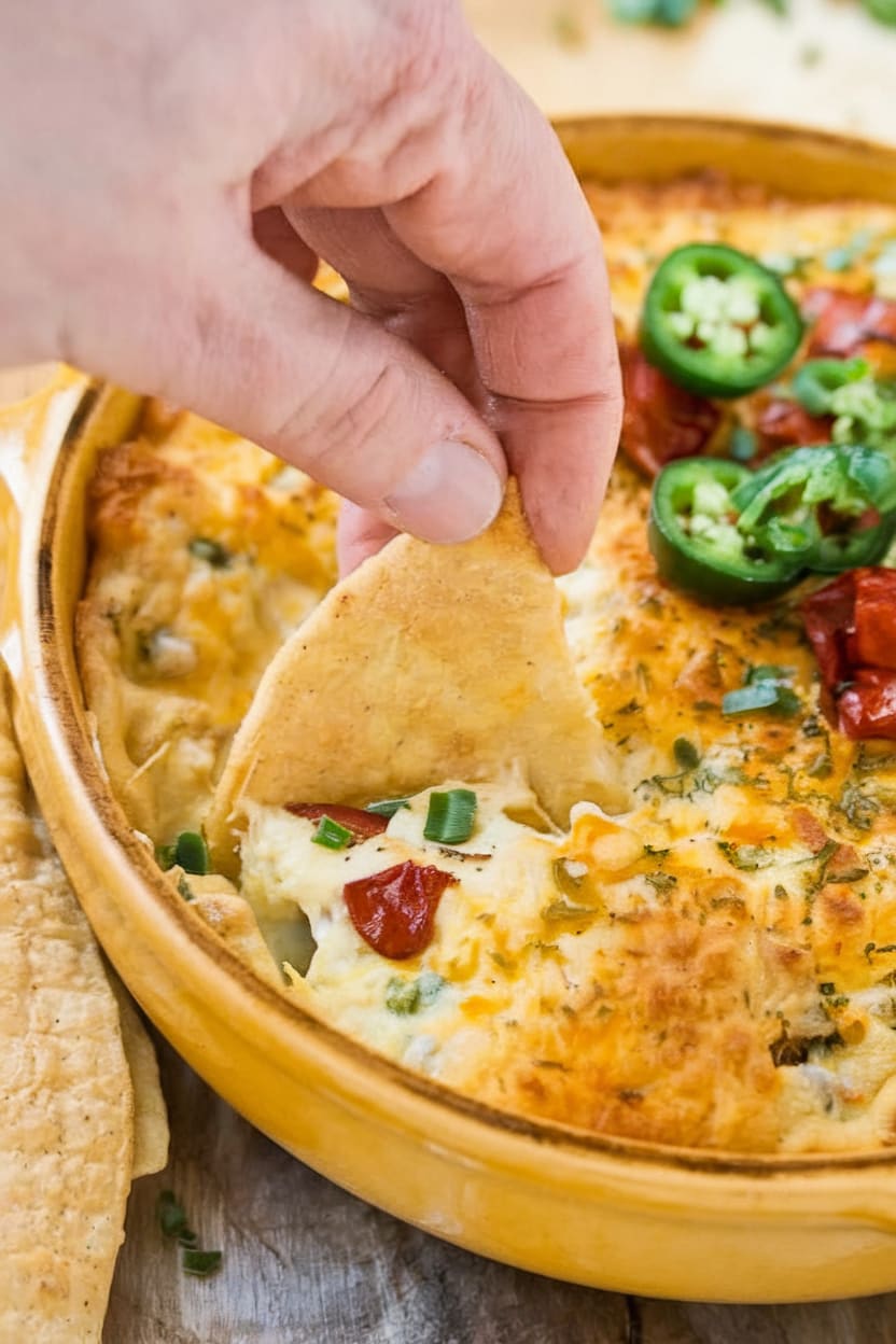 Cheesy Jalapeño Popper Dip