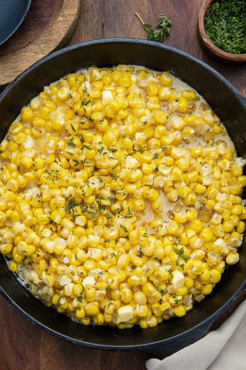 Honey Butter Skillet Corn