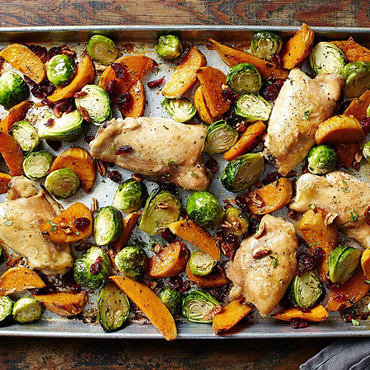Chicken Breast with Roasted Vegetables Recipe