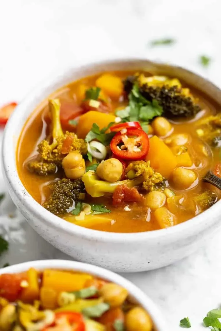 One-Pot Vegetable Curry with Chickpeas Recipe