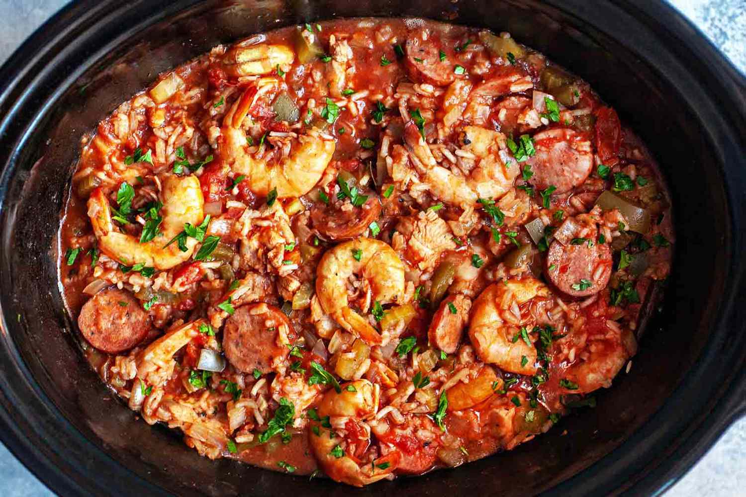 Slow Cooker Jambalaya Recipe