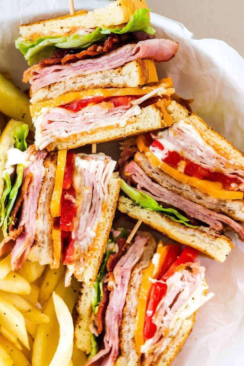 Triple-Decker Club Sandwich