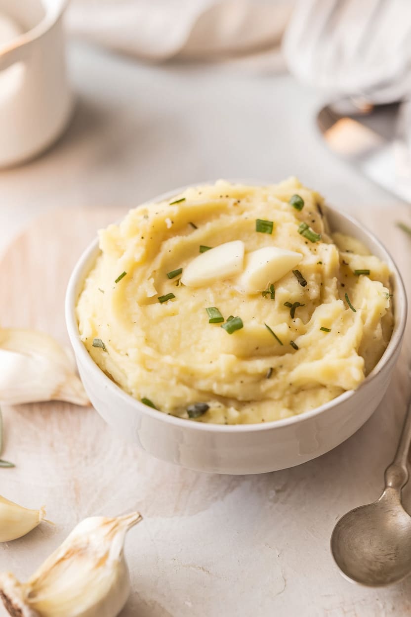 Roasted Garlic Mashed Potatoes