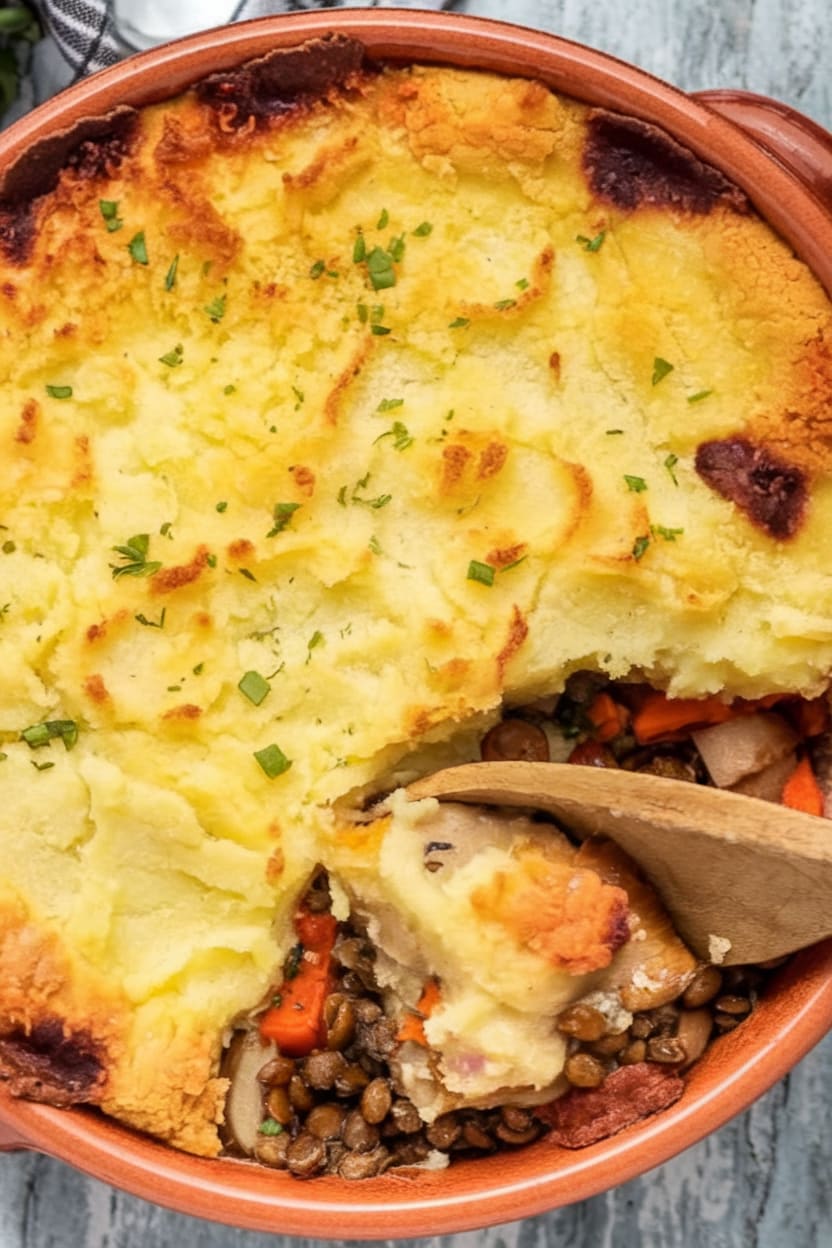 Vegan Lentil Shepherd's Pie