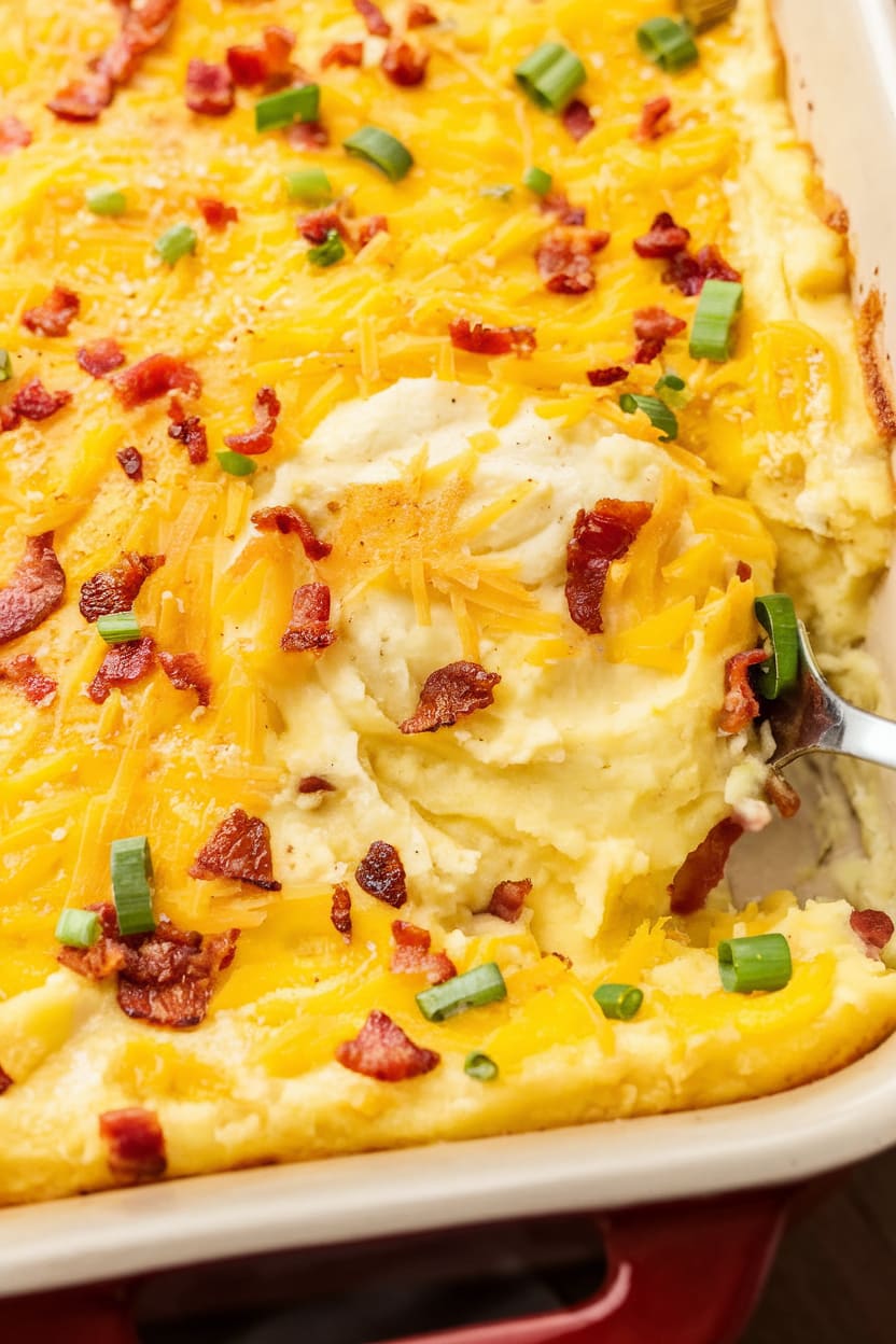 Loaded Mashed Potato Casserole